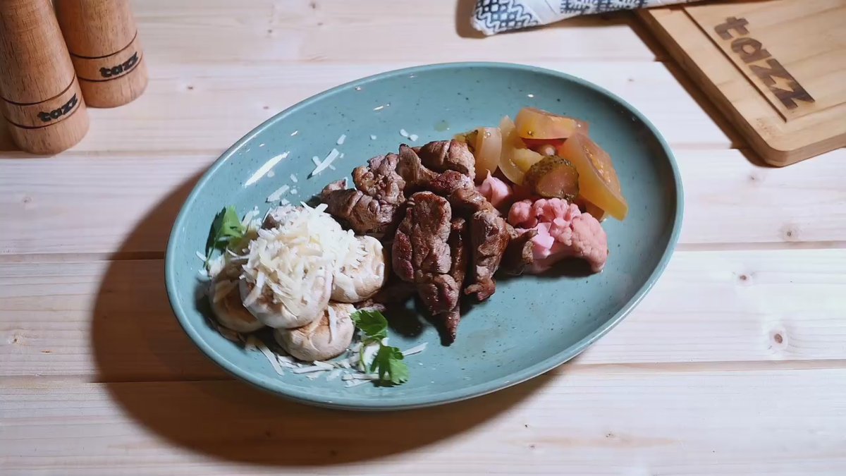 Trio combo cu muschiulet de porc