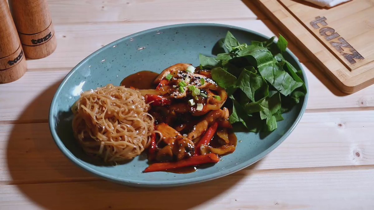 Trio combo cu pui chinezesc