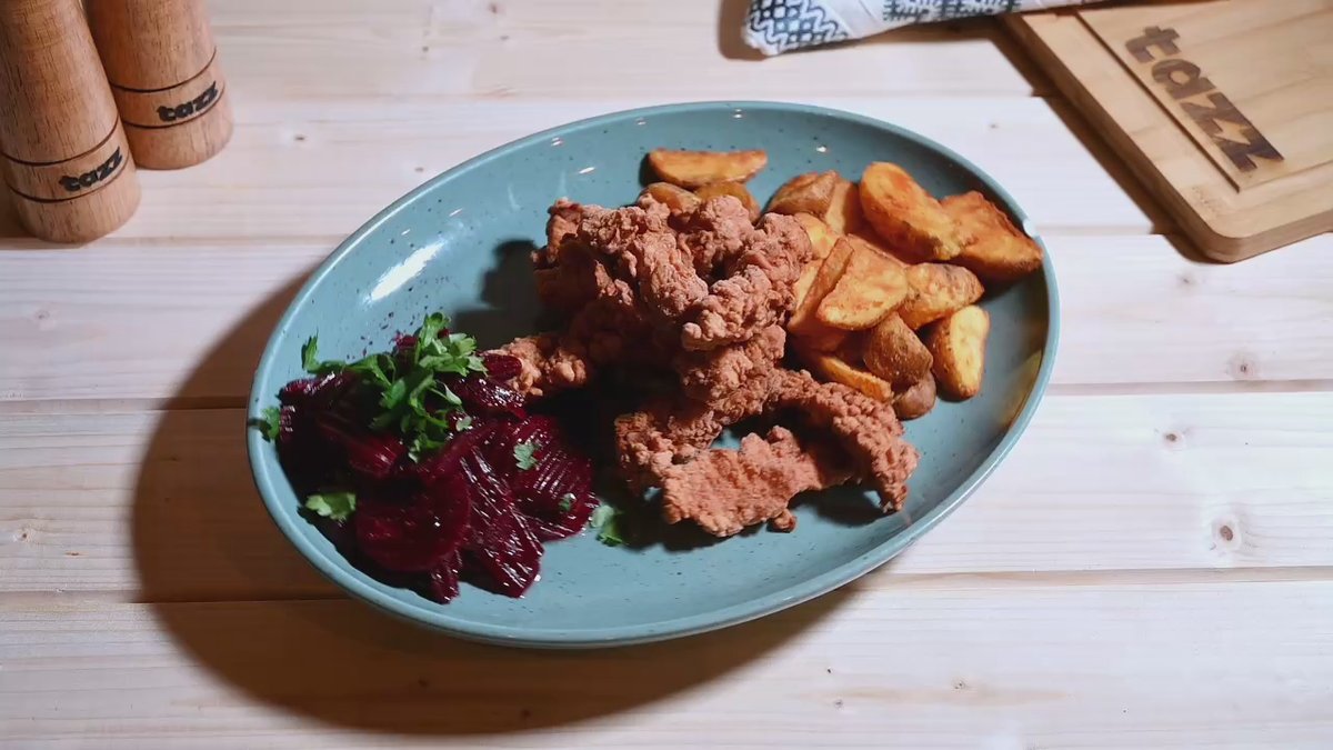 Trio combo cu snitel de porc