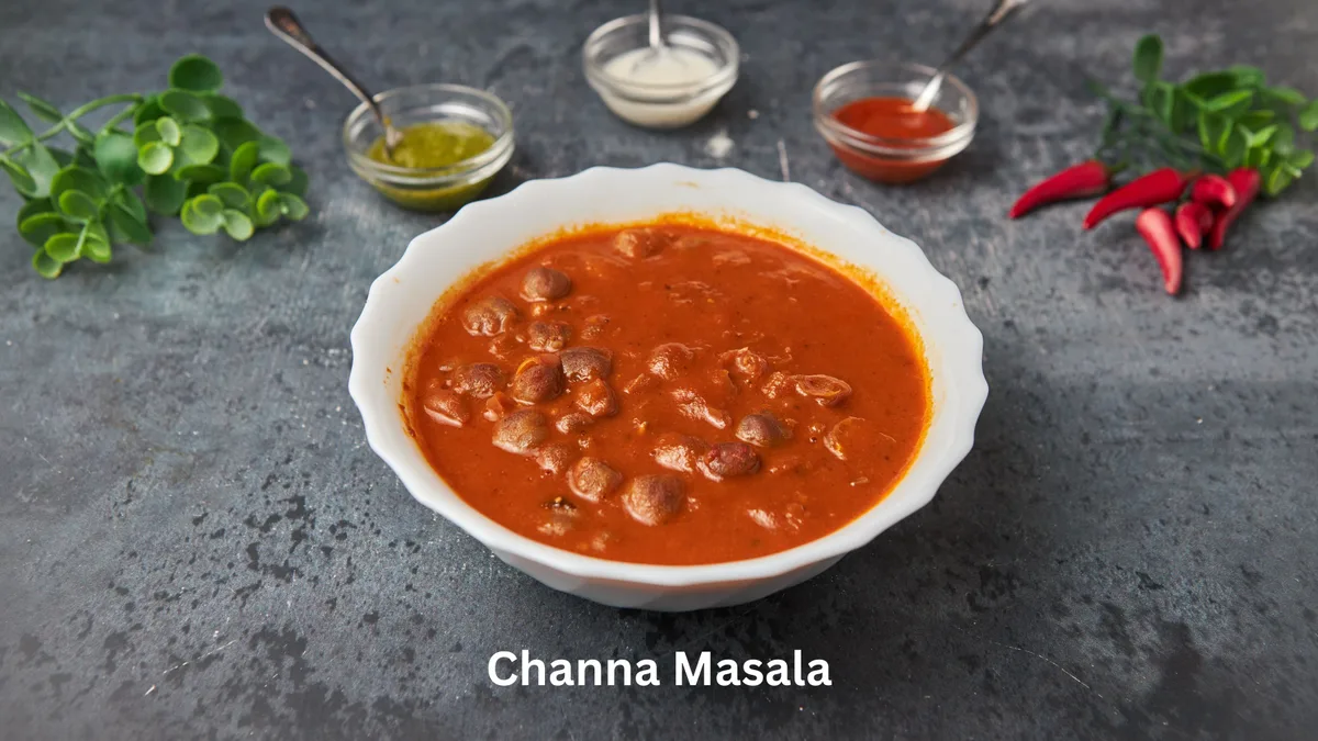 Chana Masala and Rice