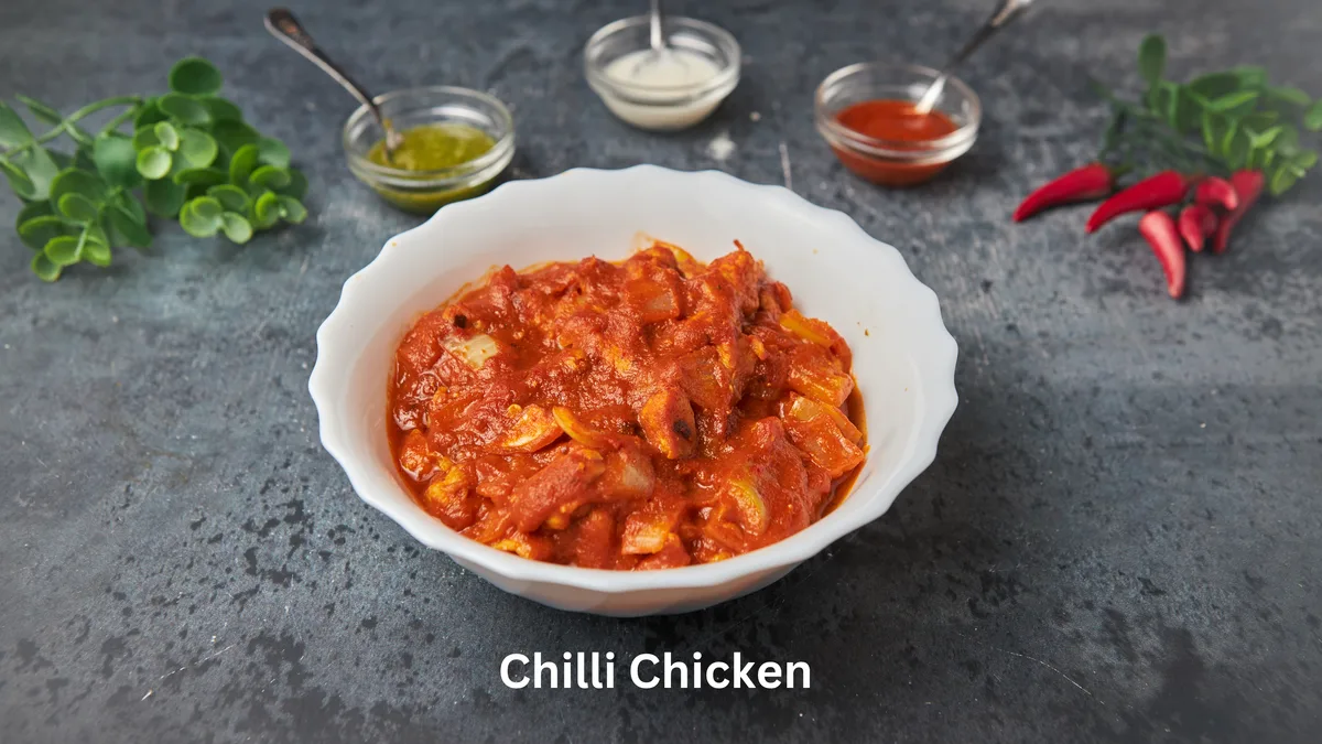 Chilli Chicken and Rice