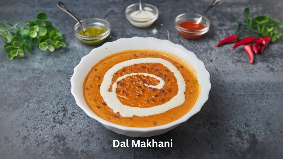 Dal Makhani and Rice