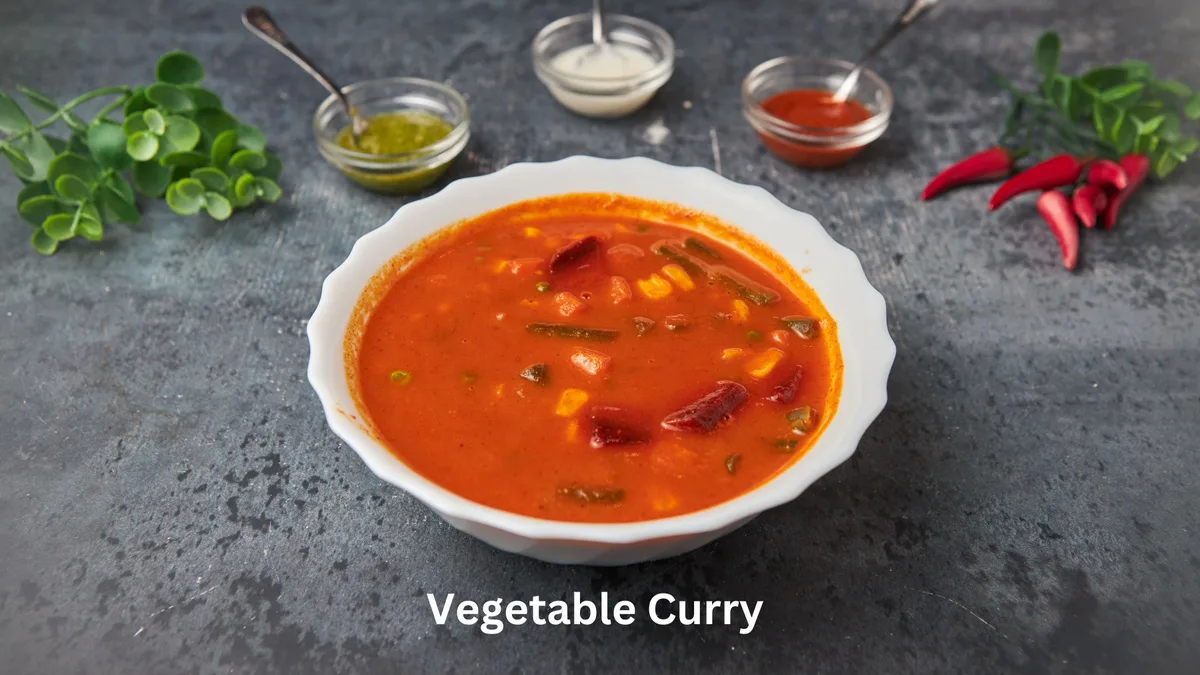 Veg Curry and Rice