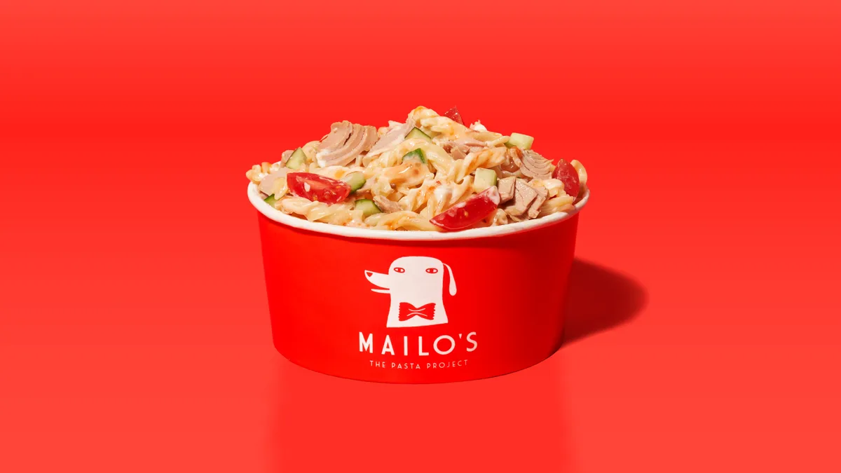 Sweet Chili Tuna Pasta Salad 🐟