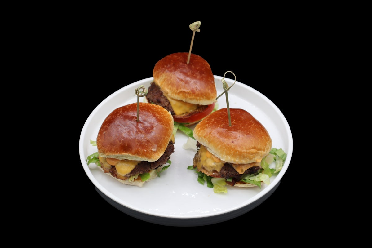 Smashed Burger Slider Trio