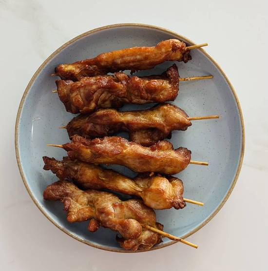 9A. Teriyaki Chicken (6) (Chicken on Stick)