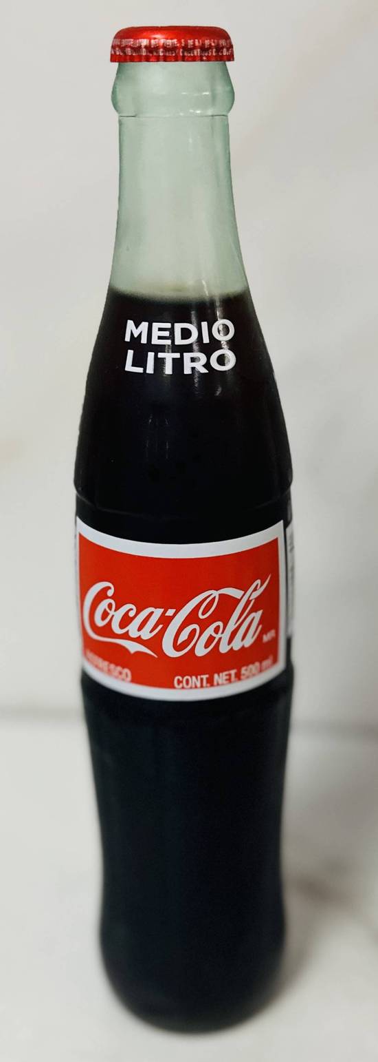 Coke De Mexico Glass Bottle