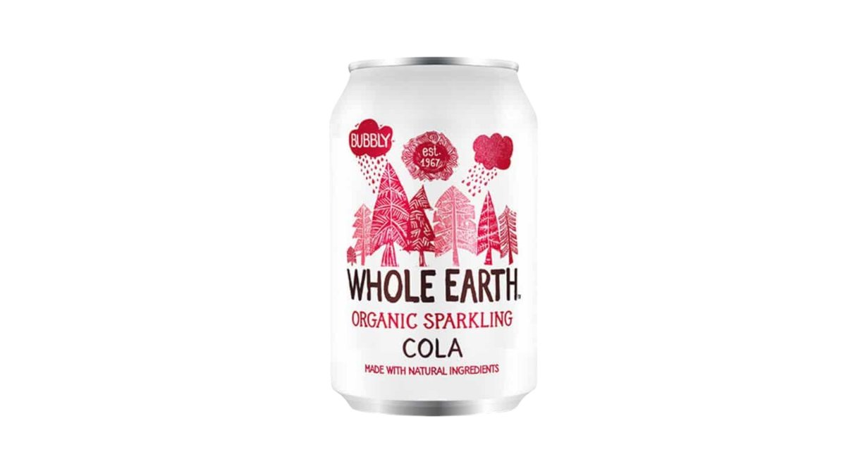 Whole earth okus organic sparkling cola