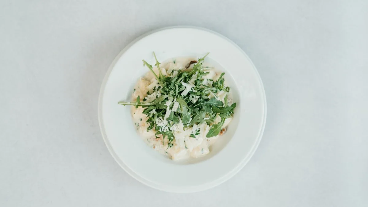 Gnocchi nadziewane kozim serem