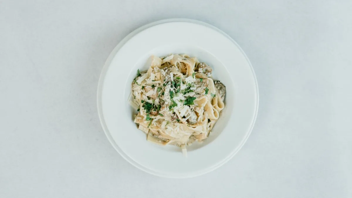 Pappardelle z borowikami
