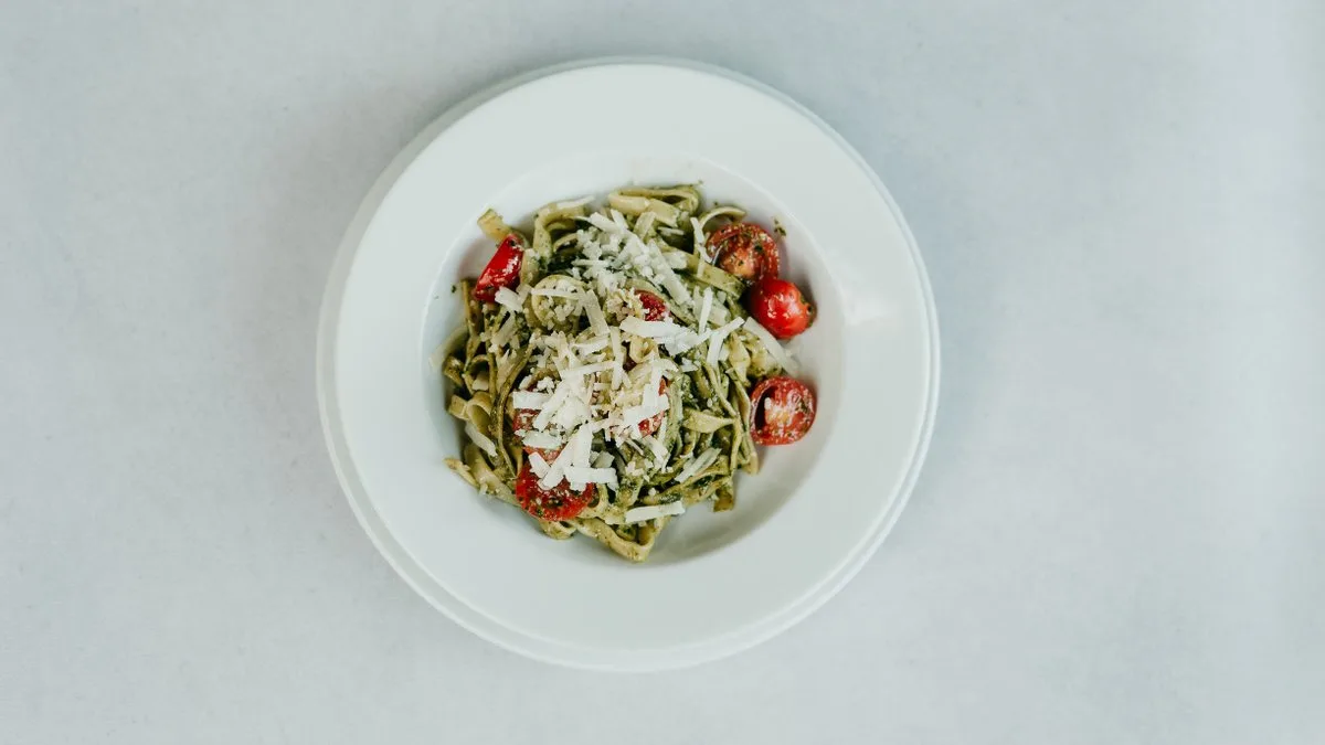 Tagliatelle pesto