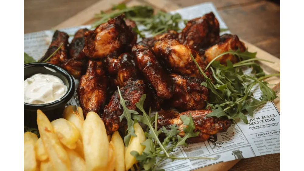 Rich Smoked BBQ Wings