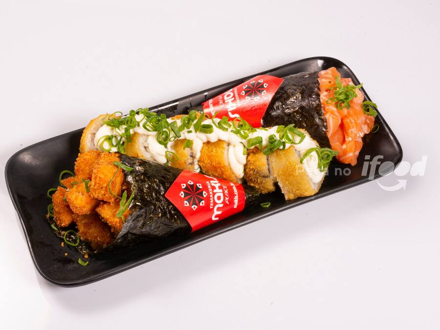 2 Temakis e 1/2 Hot Roll