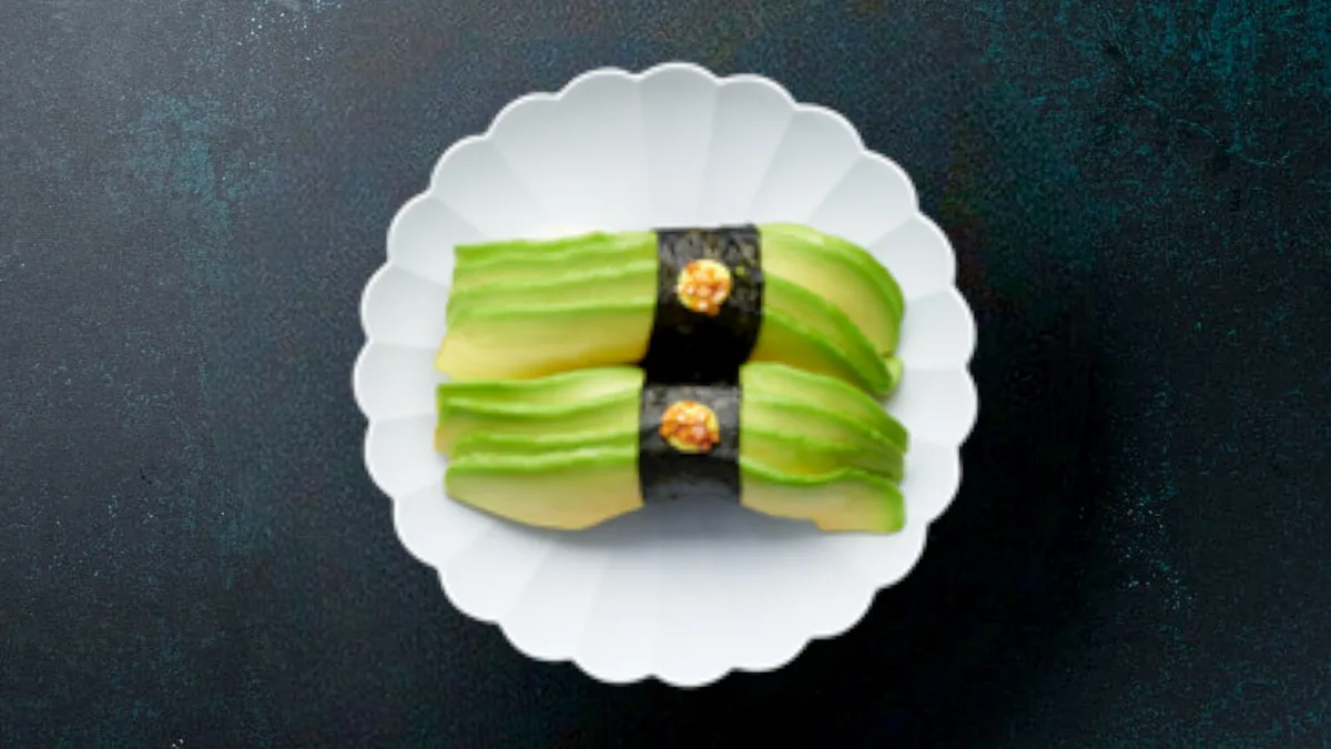 Avocado Nigiri (2 stk) (V)