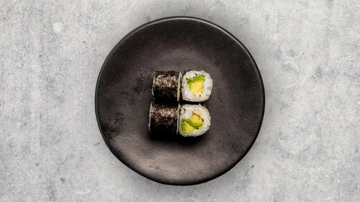 Hosomaki Avocado (6 stk) (V)