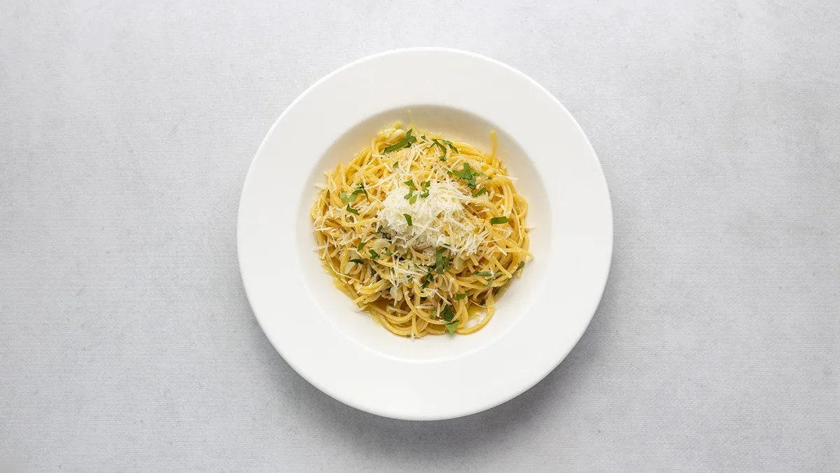 Spaghetti aglio olio Peperoncino