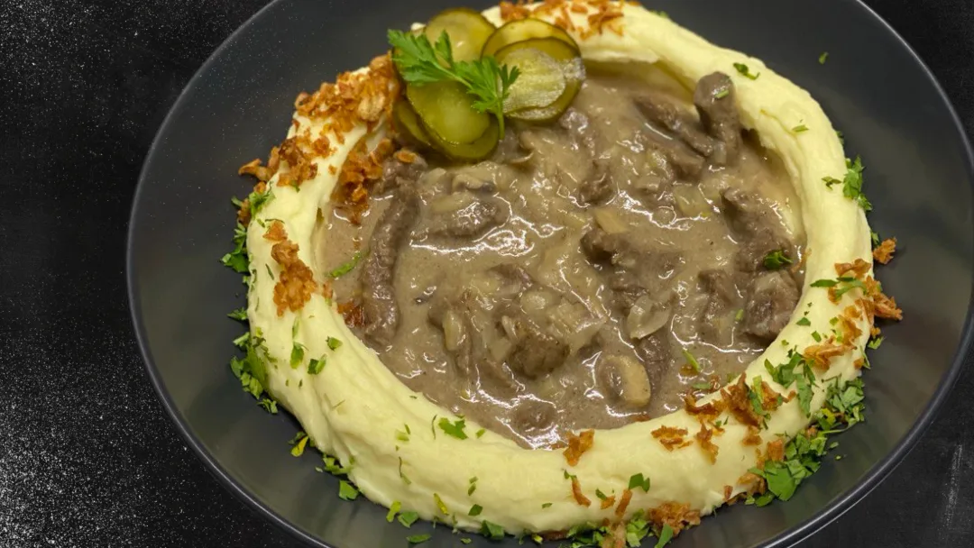 Beef stroganoff 350 gr