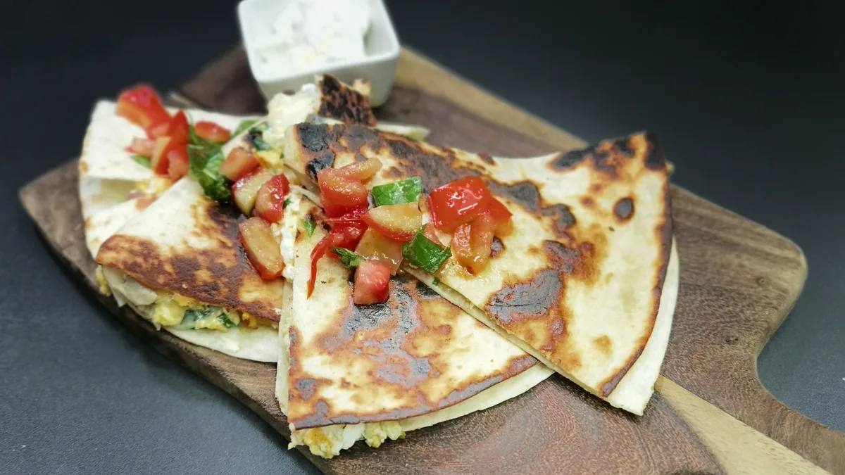 Breakfast quesadilla