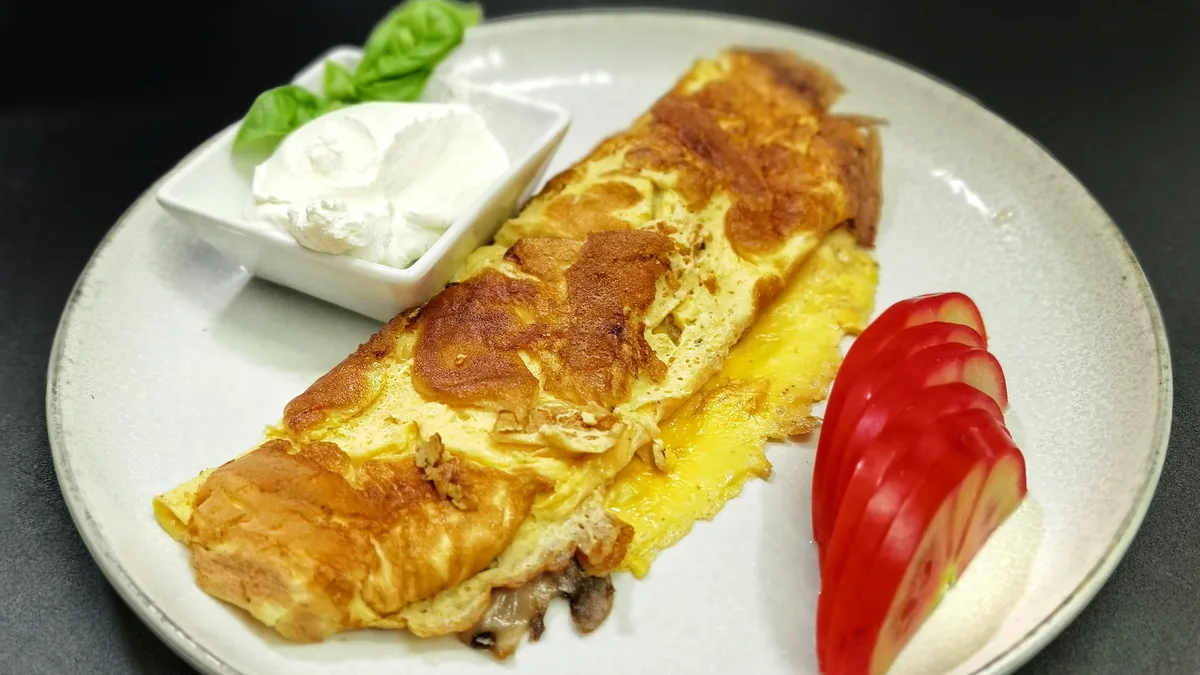 Omlet sa šampinjonima