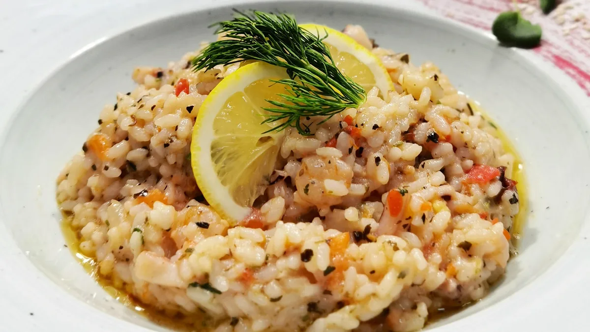 Risotto sa plodovima mora