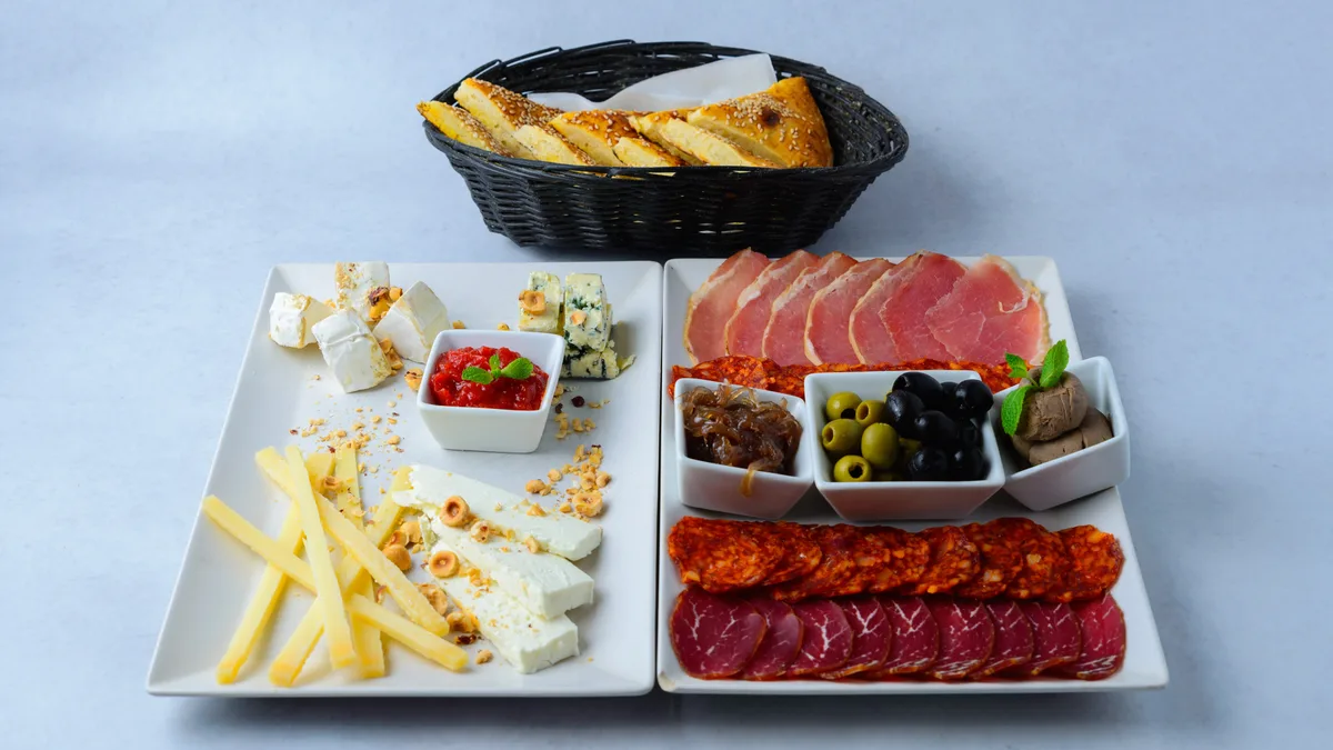 Sirna i mesna plata - Bodišand porto deli