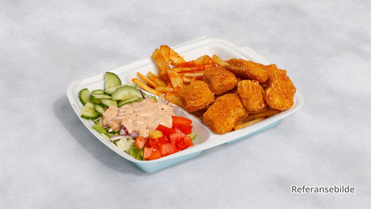 Nuggets Tallerken