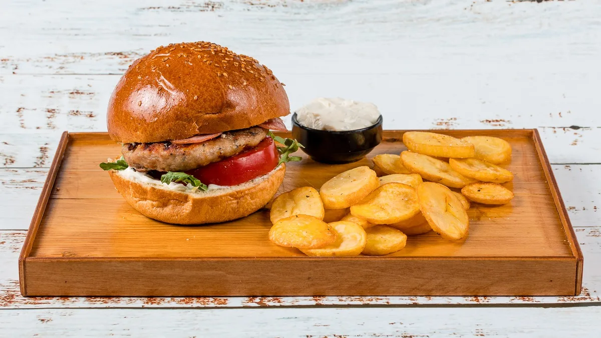 The Blue Burger