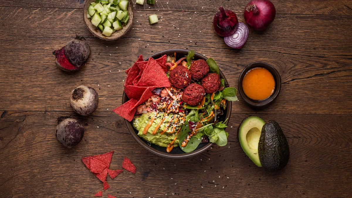 Crazy Beetroot Bowl (Vegan)