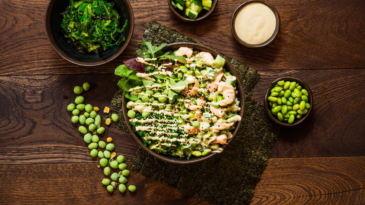 Green Cream Bowl (pikant)