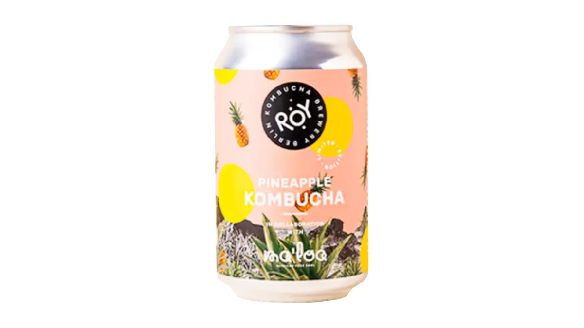 Kombucha ROY x MA'LOA Pineapple 0,33 l