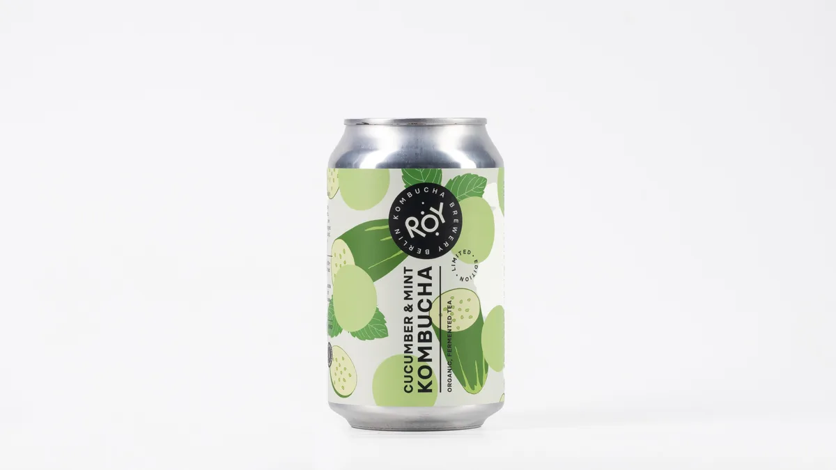 ROY Kombucha Cucumber and Mint 0,33 l