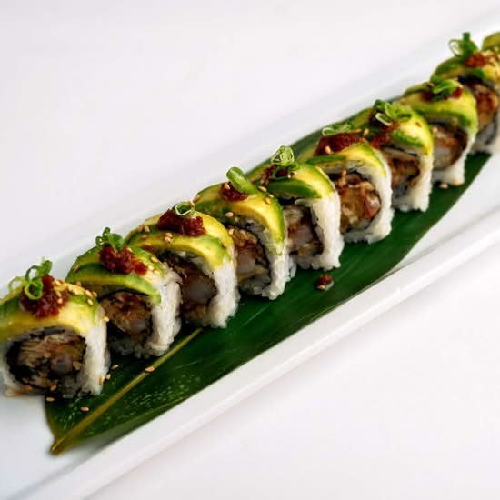 Eel garlic Roll