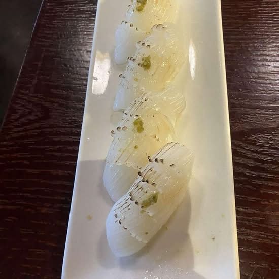 Octopus sushi