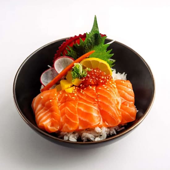 Salmon Donburi