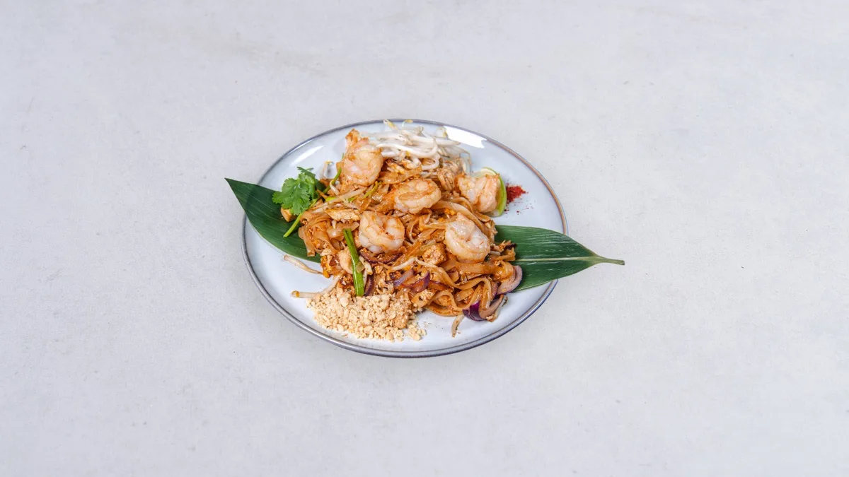 Pad Thai z krewetkami