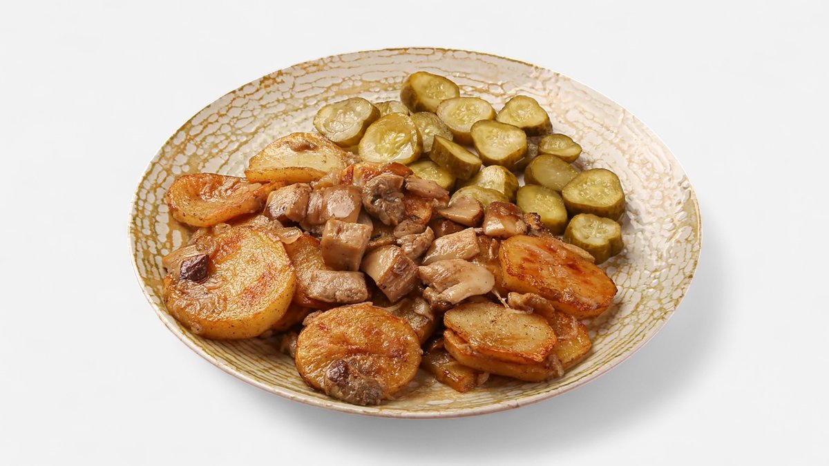 Cartofi ca la Buna cu hribi (Garnituri)