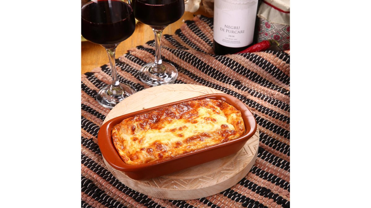 Clătite cu carne la cuptor