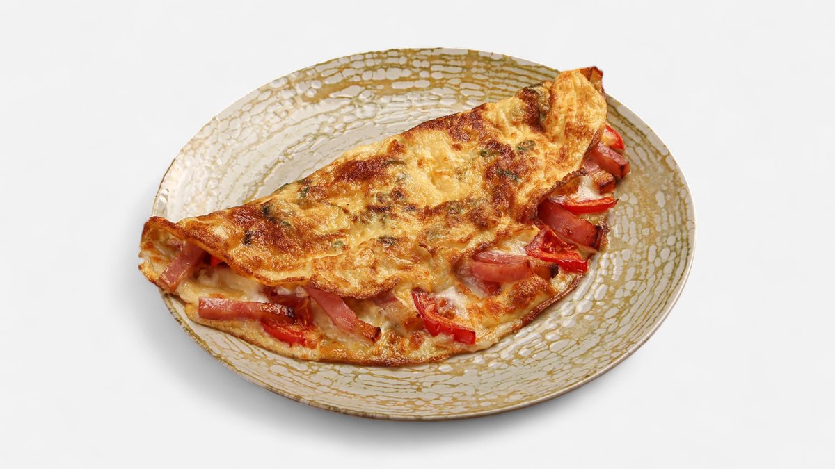 Omletă cu bacon