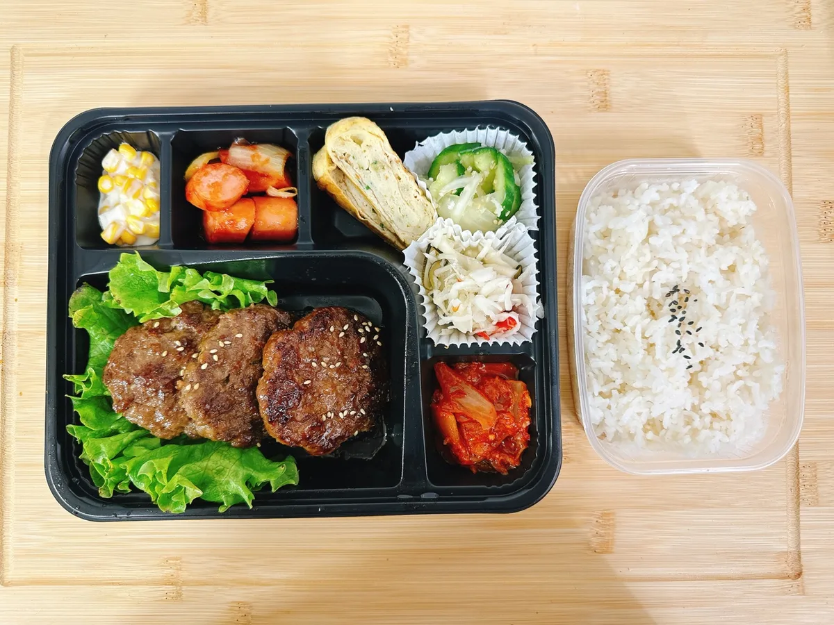 Galbi patty Dosirak(떡갈비도시락)