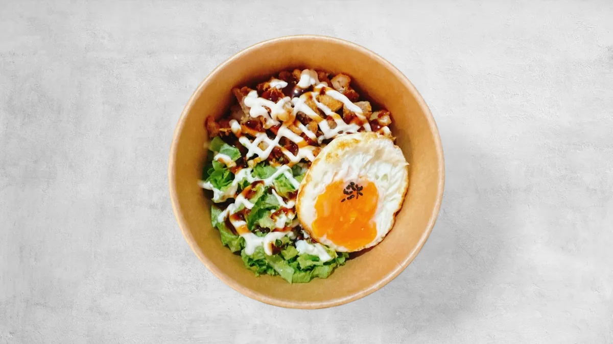 Sertés Cupbap (돈까스컵밥)