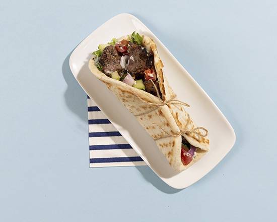 Beef Souvlaki Pita