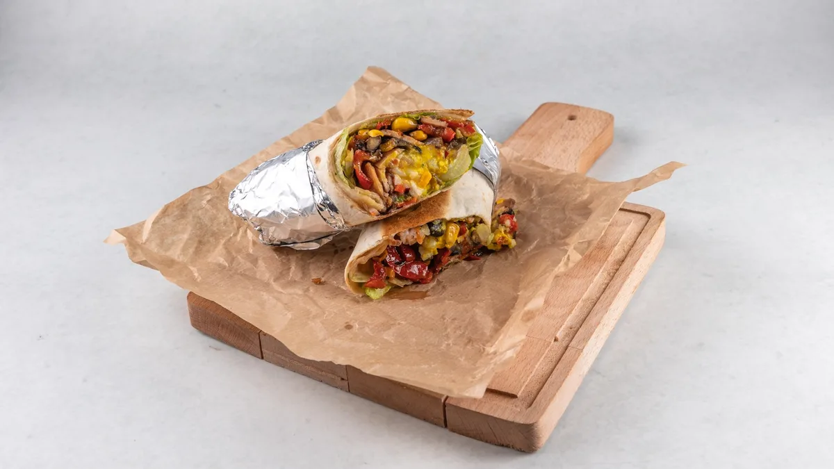 Burrito s puretinom