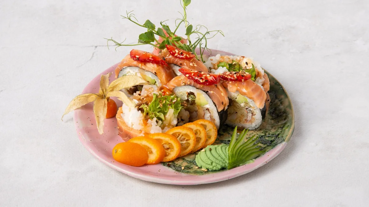 Futomaki  sake maki