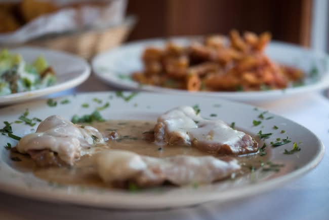 Chicken Saltimboca D