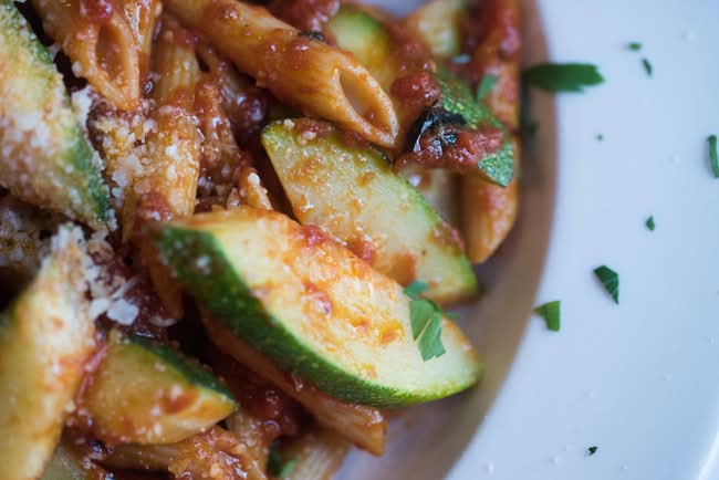 Penne and Zucchini D