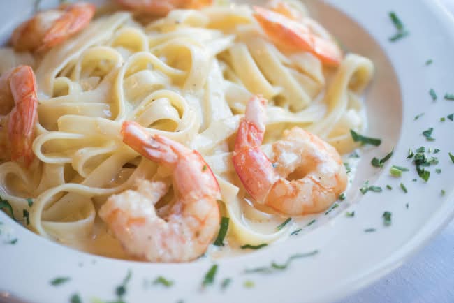 Shrimp Alfredo D