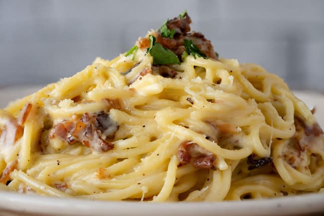 Spaghetti Carbonara D
