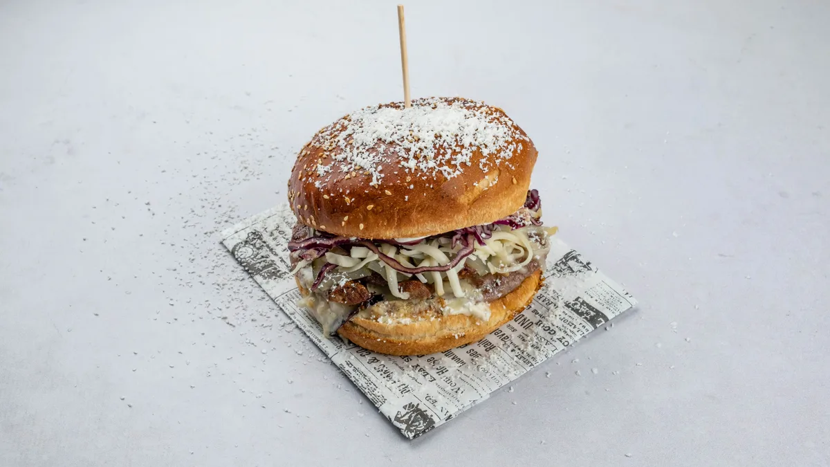 Winter Wonderland burger