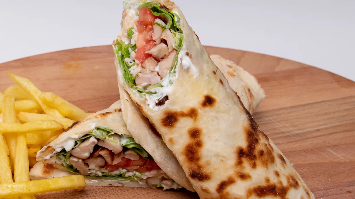 Tortilja sa dimljenim svinjskim vratom