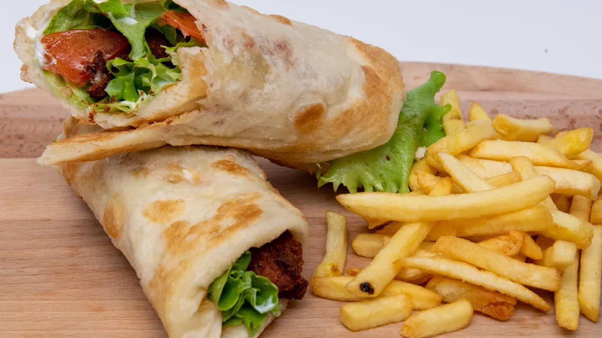 Tortilja sa povrćem (posno)